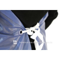 blue plastic disposable aprons for dental hospital use